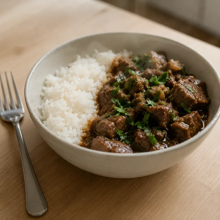 Arroz con carne